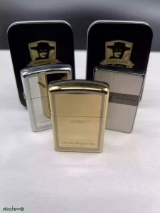 فندک ZORRO رنگ طلایی کد 541-18