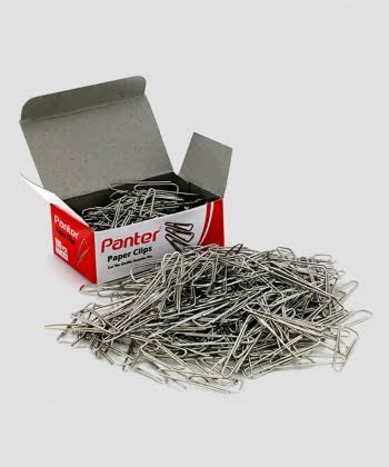 گیره کاغذ پنتر 100 عددی نقره ای مدل 102