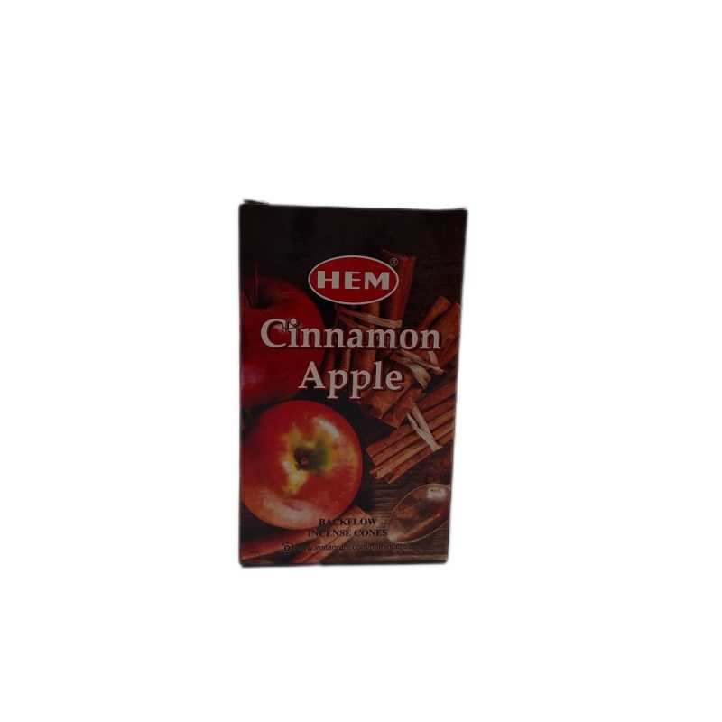 عود بسته ای مخروطی hem مدل apple cinnamon