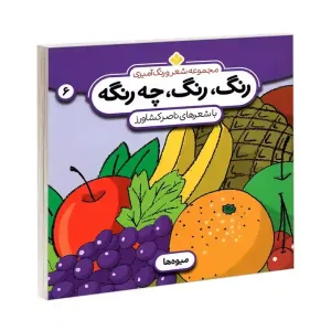 کتاب رنگ رنگ چه رنگه 6 میوه ها نشر پنجره