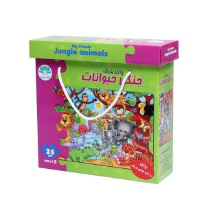 پازل بزرگ جنگل حیوانات آوای باران