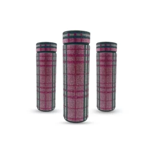 فلاسک درجه دار فول نگین pink