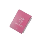 پلنر هفتگی A6 آبرنگ 1465- i am full of colors