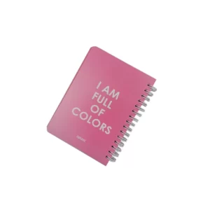 پلنر هفتگی A6 آبرنگ 1465- i am full of colors