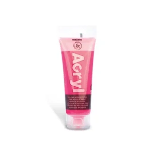 رنگ اکرولیک پریمو 75میل مدل fluor pink 370