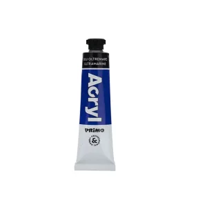رنگ اکرولیک پریمو 18 میل مدل ultramarine 500