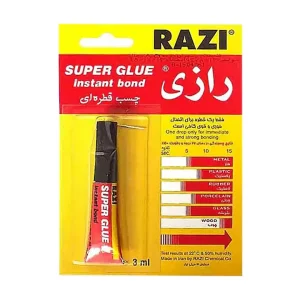 چسب قطره ای 3 گرم رازی