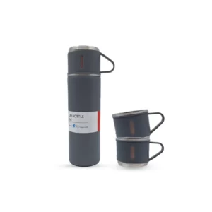 فلاسک جعبه دار 2 کاپ - طوسی