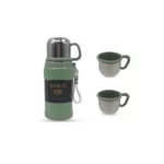 فلاسک 2 لیوان vacuum cup- سبز پاستلی