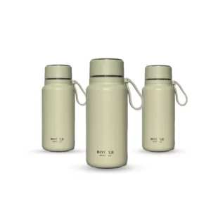 فلاسک bottle لیوان دار 850 میل-سفید