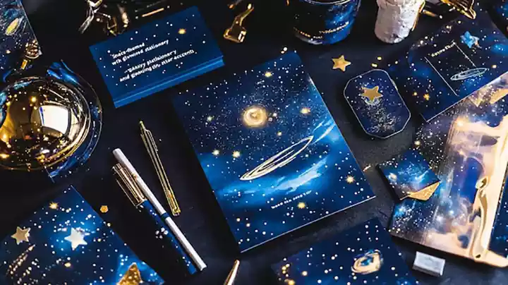 ست کهکشانی لوازم تحریر فانتزی