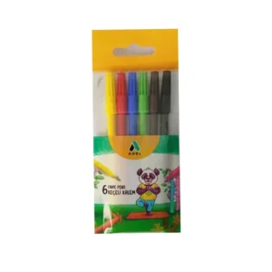 ماژیک نقاشی 6 رنگ adel