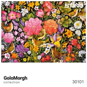 پازل شیشه ای 500 تکه استینو- گل و مرغ 30101