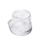 لیوان چرخان 6 عددی مدل وینتیج deli glass