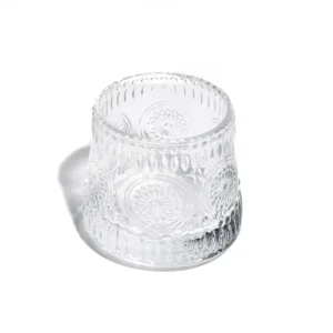 لیوان چرخان 6 عددی مدل وینتیج deli glass