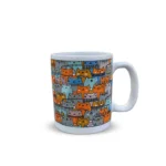 ماگ سفید مدل گربه