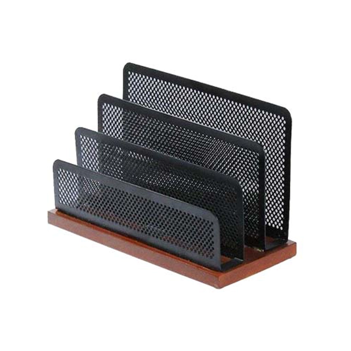 استند پاکت چوب و فلز مدیر