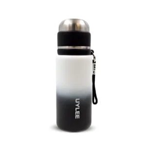 فلاسک 600 میل لیوان استیل amszm - مشکی