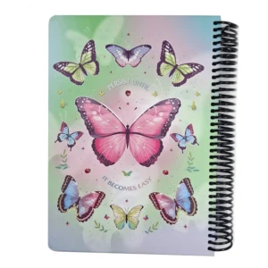 دفتر 100 برگ گالینگور لانگو-butterfly