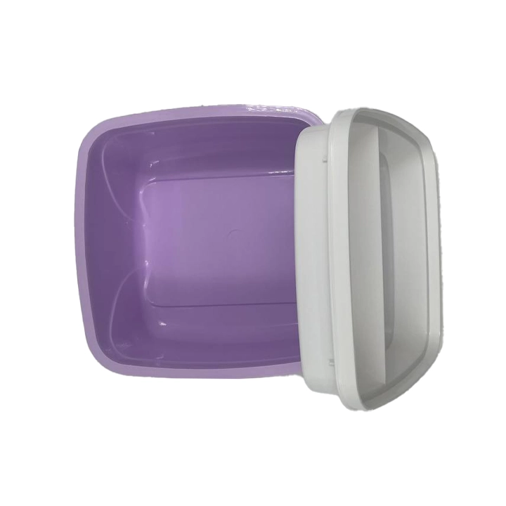 ظرف غذا کرومی مربعی