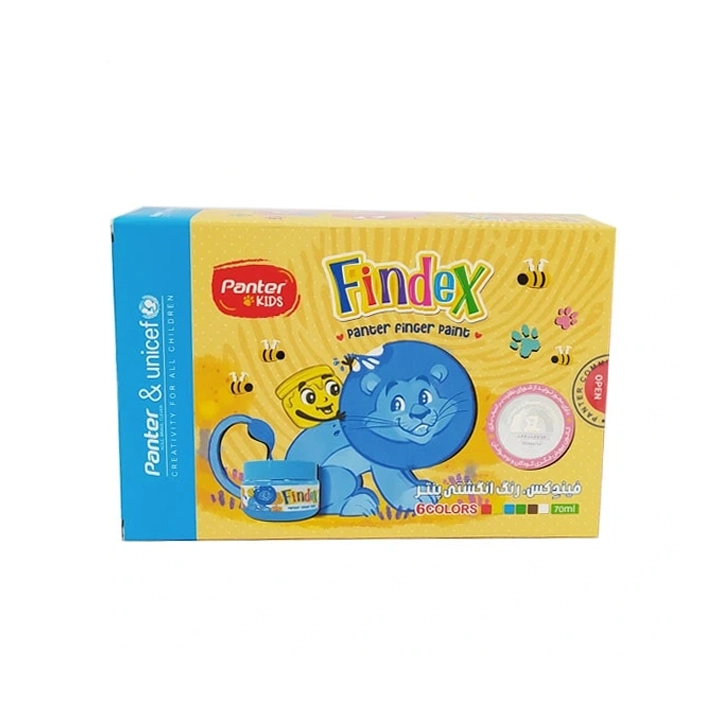 رنگ انگشتی 6 رنگ پنتر findex chubby