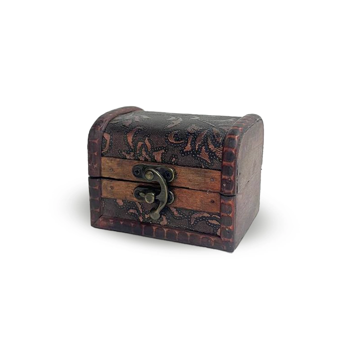 باکس چوبی صندوقچه قدیمی کوچک