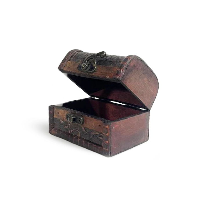 باکس چوبی صندوقچه قدیمی کوچک