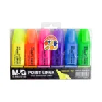 علامت زن 6 رنگ عطری m&g