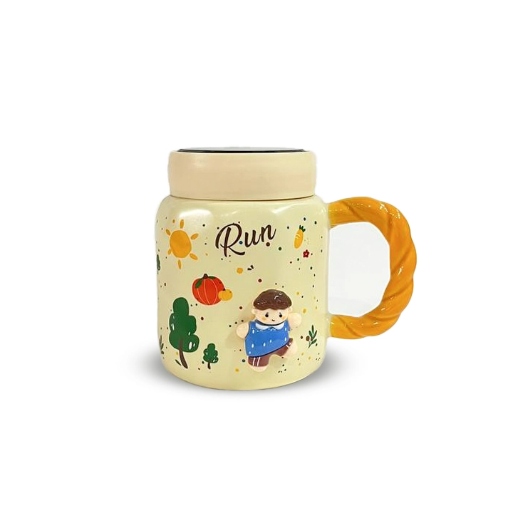 ماگ درب آینه دختر پسر برجسته