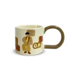 ماگ دسته دفرمه استایل دختر پسر