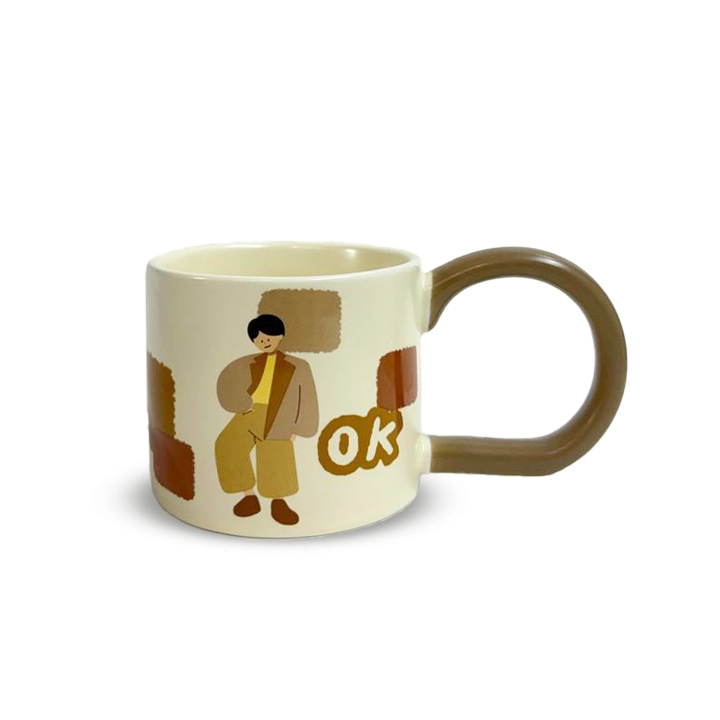 ماگ دسته دفرمه استایل دختر پسر