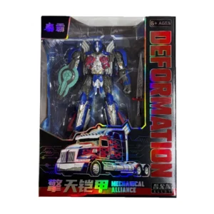 فیگور ربات تبدیل شوندگان بزرگ کامیون آبی