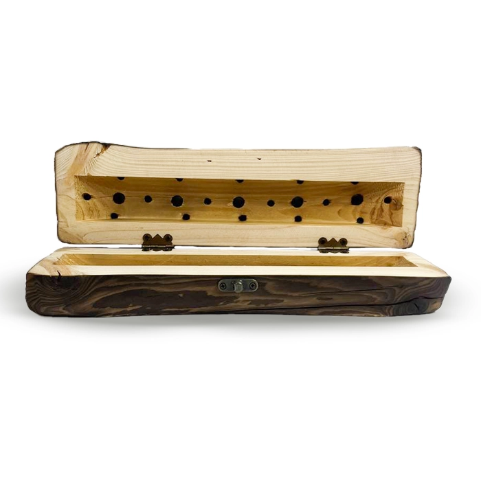 جاعودی چوبی صندوقی تیره