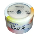 بسته 50 عددی دی وی دی خام پرینکو مشکی
