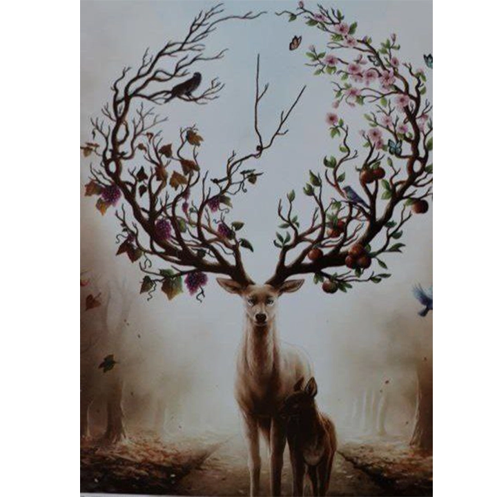 پازل 170 تکه استوانه مینیاتور- شاخ غزال