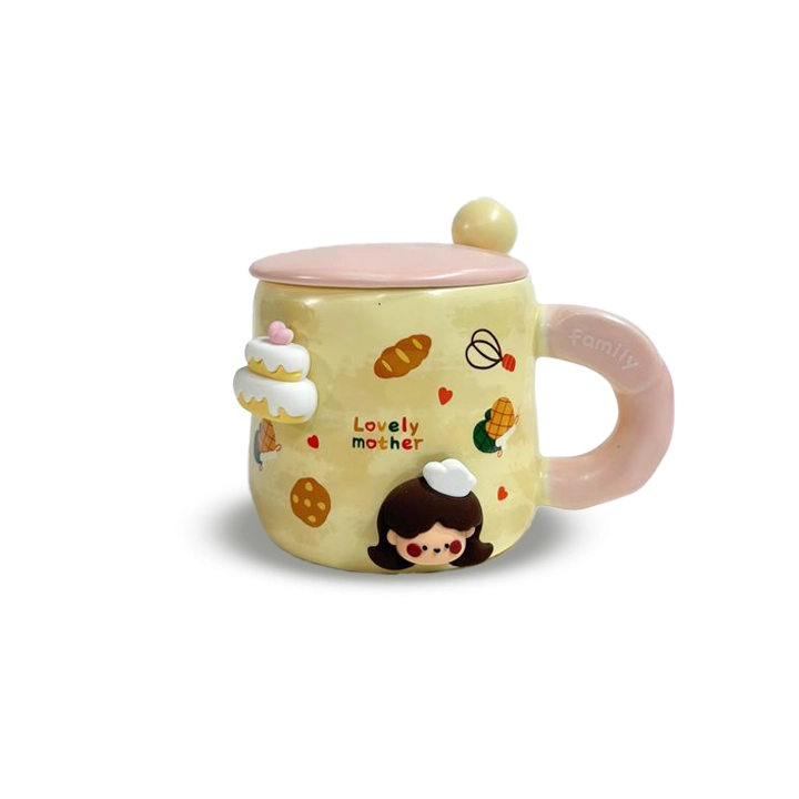 ماگ دربدار مگنتی دختر بستنی