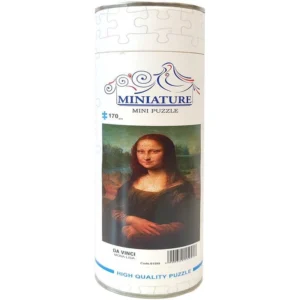 پازل 170 تکه استوانه مینیاتور- مونالیزا