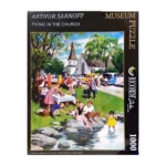 پازل 1000 تکه ricordi- پیک نیک در کلیسا