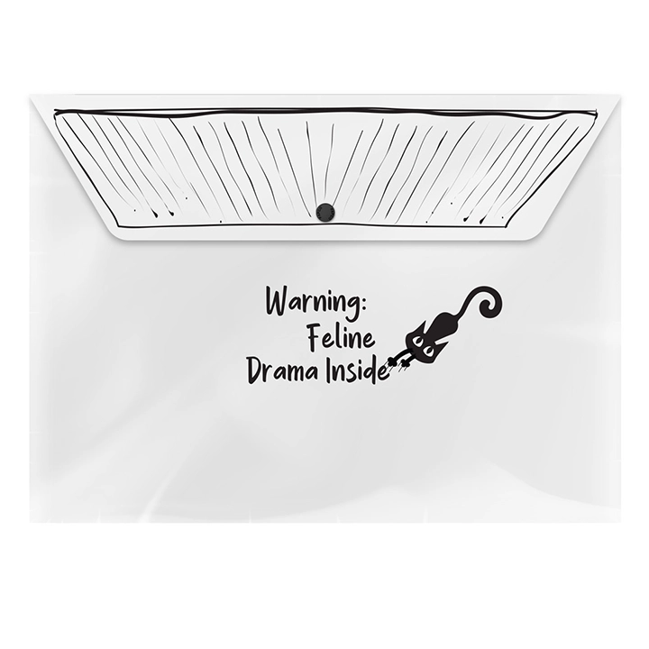 پاکت دکمه دار بلک اند وایت پاپکو 5102