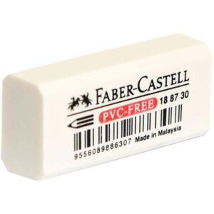 پاک کن کوچک سفید فابرکاستل PVC-Free کد 188730