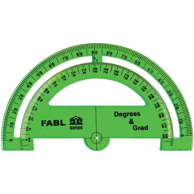 نقاله نیم دایره گرادیان فابل