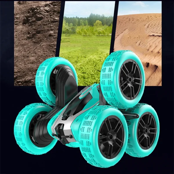 اسباب بازی ماشین کنترلی دیوونه شش چرخ yq021-5
