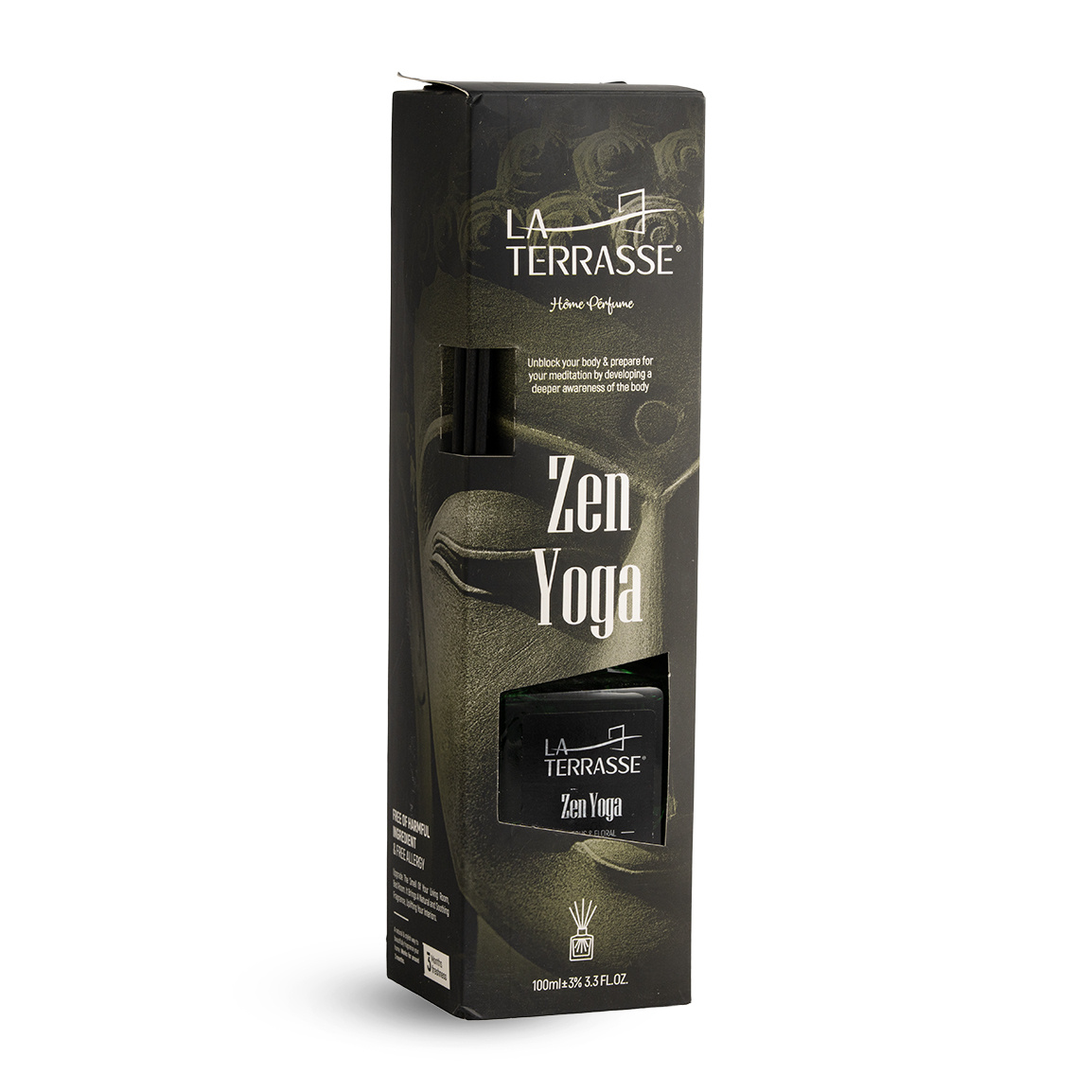 خوشبو کننده خانه لاتراس Zen Yoga با رایحه مرکبات شیرین و گلهای معطر 100 میلیلیتر