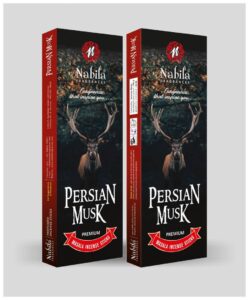 عود دست ساز شاخه ای نابیلا Persian Musk رایحه مشک ایرانی
