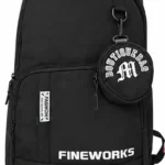 کوله پشتی FINEWORKS مشکی چندبخشی
